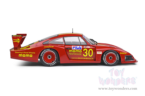 Solido Competition - Porsche 935 Moby Dick #30 Le Mans 24 Hour Moretti (1982, 1/18 scale diecast model car, Red) S1805403