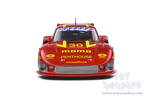 Solido Competition - Porsche 935 Moby Dick #30 Le Mans 24 Hour Moretti (1982, 1/18 scale diecast model car, Red) S1805403