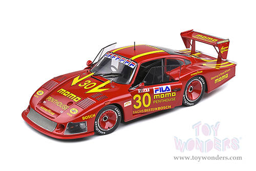 Solido Competition - Porsche 935 Moby Dick #30 Le Mans 24 Hour Moretti (1982, 1/18 scale diecast model car, Red) S1805403