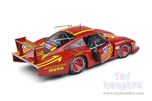 Solido Competition - Porsche 935 Moby Dick #30 Le Mans 24 Hour Moretti (1982, 1/18 scale diecast model car, Red) S1805403