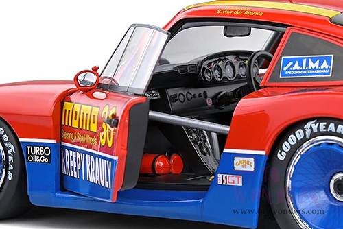 Solido Competition - Porsche 935 Moby Dick #30 Giampero Moretti - Sarel Van Der Merve "Kreepy Krauly" 6H of Mid-Ohio 1983 (1/18 scale diecast model car, Red/Blue) S1805404