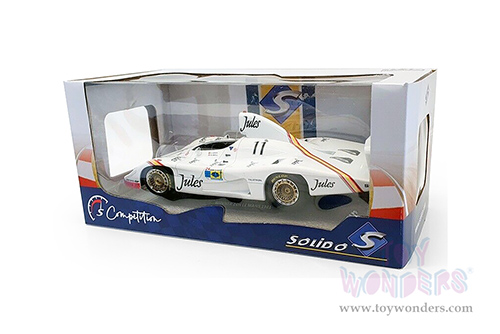 Solido Competition - Porsche 936 #11 BELL/ICKX 24H of Le Mans (1981, 1/18 scale diecast model car, White) S1805602