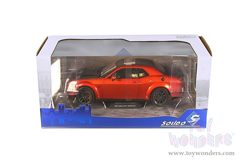 Solido - Dodge Challenger SRT Widebody (2020, 1/18 scale diecast model car, Orange) S1805703