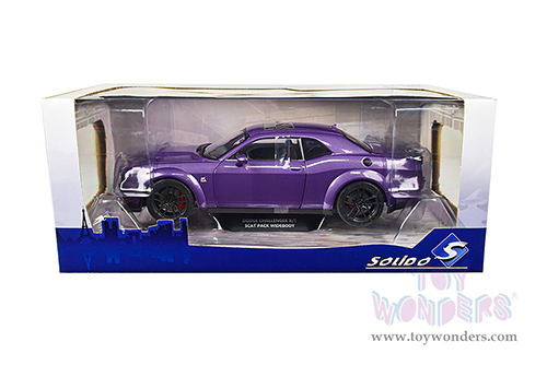 Solido - Dodge Challenger R/T Scat Pack Widebody (2020, 1/18 scale diecast model car, Plum Crazy) S1805705