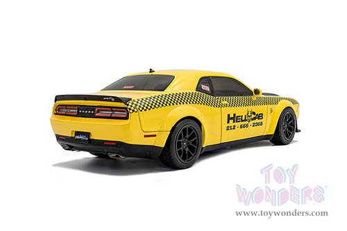 Solido - Dodge Challenger SRT Hellcat Redeye Widebody Taxi "NYC Hellcab" (2023, 1/18 scale diecast model car, Yellow) S1805716