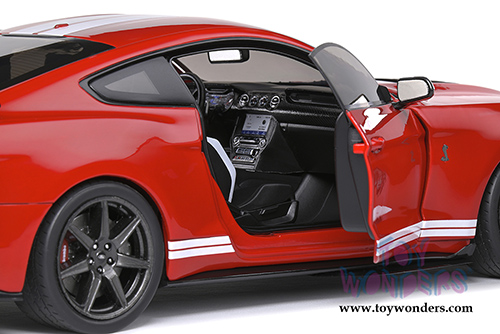 Solido - Ford Mustang GT500 Fast Track Hardtop (2020, 1/18 scale diecast model car, Racing Red) S1805903