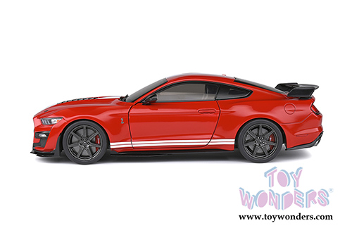 Solido - Ford Mustang GT500 Fast Track Hardtop (2020, 1/18 scale diecast model car, Racing Red) S1805903