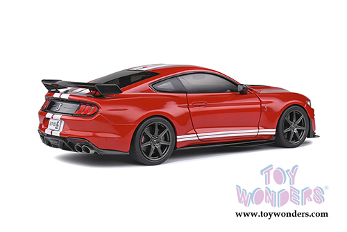 Solido - Ford Mustang GT500 Fast Track Hardtop (2020, 1/18 scale diecast model car, Racing Red) S1805903