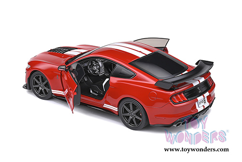 Solido - Ford Mustang GT500 Fast Track Hardtop (2020, 1/18 scale diecast model car, Racing Red) S1805903