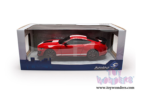 Solido - Ford Mustang GT500 Fast Track Hardtop (2020, 1/18 scale diecast model car, Racing Red) S1805903