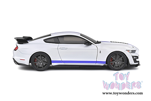 Solido - Ford Mustang GT500 Fast Track Hardtop (2020, 1/18 scale diecast model car, Oxford White) S1805904
