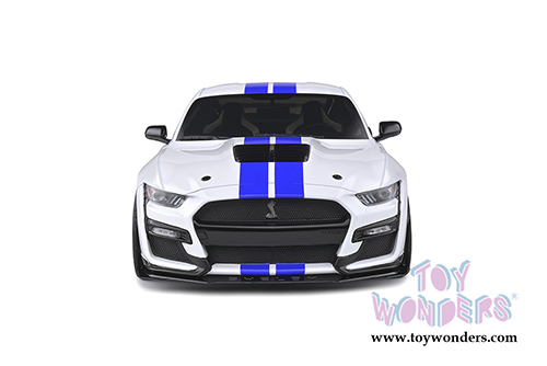 Solido - Ford Mustang GT500 Fast Track Hardtop (2020, 1/18 scale diecast model car, Oxford White) S1805904