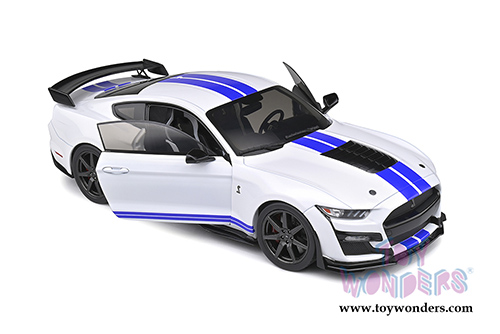 Solido - Ford Mustang GT500 Fast Track Hardtop (2020, 1/18 scale diecast model car, Oxford White) S1805904