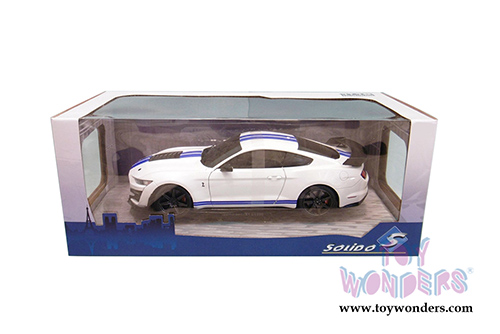 Solido - Ford Mustang GT500 Fast Track Hardtop (2020, 1/18 scale diecast model car, Oxford White) S1805904