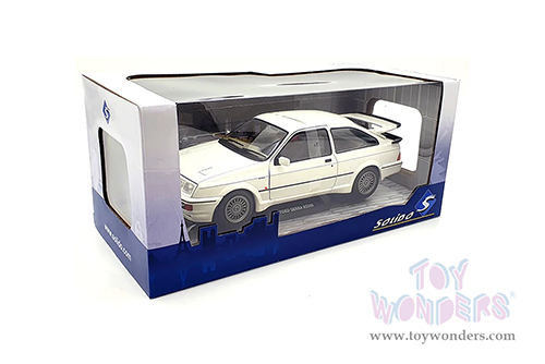Solido - Ford Sierra Cosworth RS500 (1987, 1/18 scale diecast model car, Diamond White) S1806104