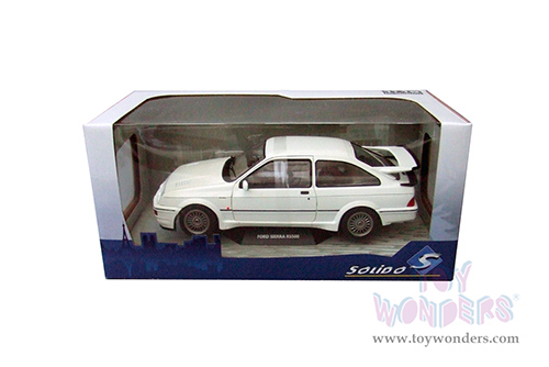 Solido - Ford Sierra Cosworth RS500 (1987, 1/18 scale diecast model car, Diamond White) S1806104