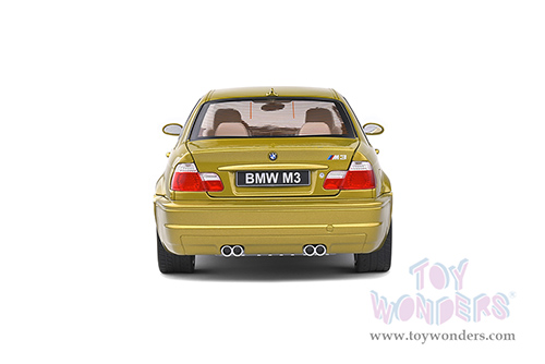Solido - BMW E46 M3 Coupé (2000, 1/18 scale diecast model car, Phoenix Yellow) S1806501