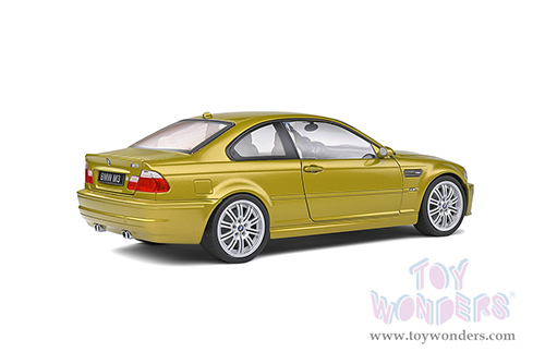 Solido - BMW E46 M3 Coupé (2000, 1/18 scale diecast model car, Phoenix Yellow) S1806501