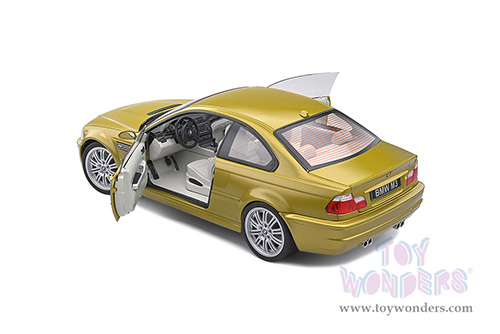 Solido - BMW E46 M3 Coupé (2000, 1/18 scale diecast model car, Phoenix Yellow) S1806501