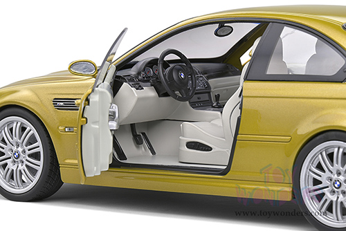 Solido - BMW E46 M3 Coupé (2000, 1/18 scale diecast model car, Phoenix Yellow) S1806501