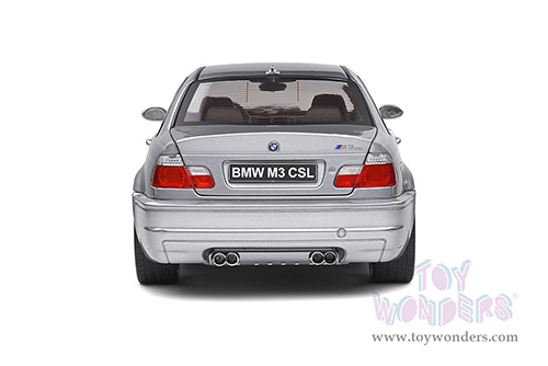 Solido - BMW M3 E46 CSL Coupé (2003, 1/18 scale diecast model car, Silver) S1806503