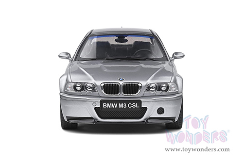 Solido - BMW M3 E46 CSL Coupé (2003, 1/18 scale diecast model car, Silver) S1806503