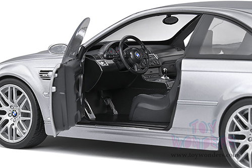 Solido - BMW M3 E46 CSL Coupé (2003, 1/18 scale diecast model car, Silver) S1806503