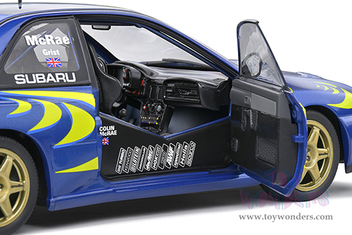 Solido - Subaru Impreza 22b #3 Colin McRae - Rallye Monte Carlo 1998 (1/18 scale diecast model car, Sonic Blue) S1807402