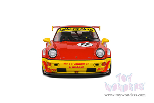 Solido - RWB Bodykit Maty's Idlers (2016, 1/18 scale diecast model car, Red/Yellow) S1807509