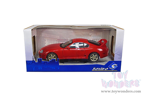 Solido - Toyota Supra MK.4 Hardtop (1993, 1/18 scale diecast model car, Renaissance Red) S1807601