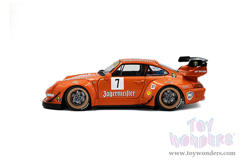 Solido - RWB Bodykit #7 "Jagermeister" (2020, 1/18 scale diecast model car, Orange) S1808506