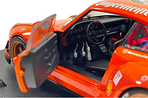 Solido - RWB Bodykit #7 "Jagermeister" (2020, 1/18 scale diecast model car, Orange) S1808506