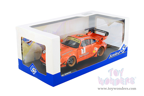 Solido - RWB Bodykit #7 "Jagermeister" (2020, 1/18 scale diecast model car, Orange) S1808506