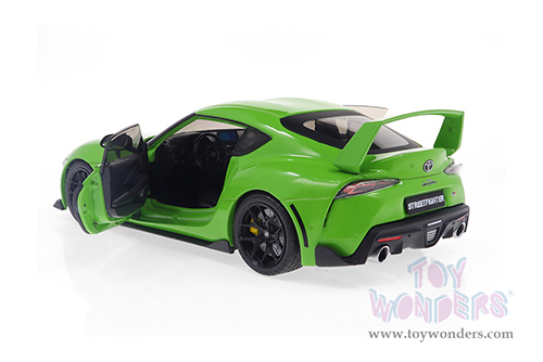Solido - Toyota GR Supra Streetfighter (2023, 1/18 scale diecast model car, Wazabi Green) S1809004