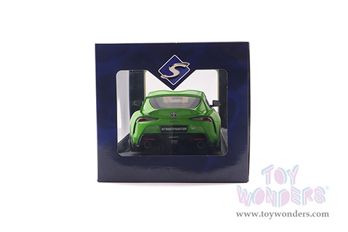 Solido - Toyota GR Supra Streetfighter (2023, 1/18 scale diecast model car, Wazabi Green) S1809004