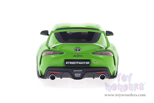 Solido - Toyota GR Supra Streetfighter (2023, 1/18 scale diecast model car, Wazabi Green) S1809004