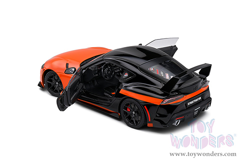 Solido - Toyota GR Supra Streetfighter (2024, 1/18 scale diecast model car, Orange/Black) S1809005