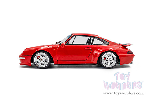 Solido - Porsche 911 (993) RS (1997, 1/18 scale diecast model car, Indischrot Red) S1810104
