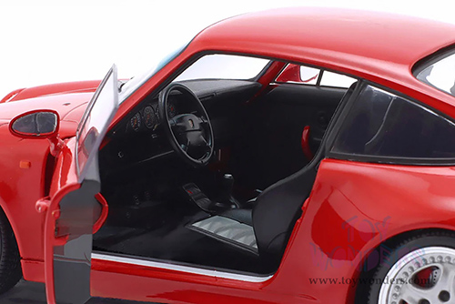 Solido - Porsche 911 (993) RS (1997, 1/18 scale diecast model car, Indischrot Red) S1810104