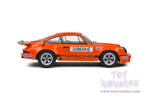 Solido Competition - Porsche 911 RS 3.0 Mark Donohue Winner IROC Daytona 1974 (1/18 scale diecast model car, Orange) S1810701