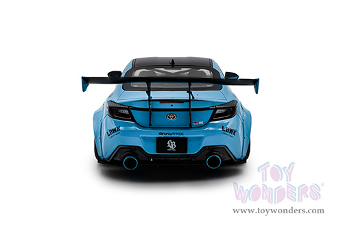 Solido - Toyota GR86 with Liberty Walk Body Kit (2024, 1/18 scale diecast model car, Baby Blue) S1813601