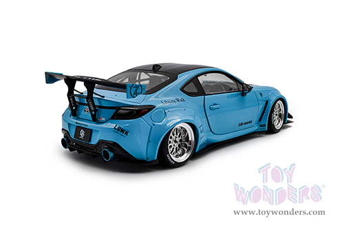 Solido - Toyota GR86 with Liberty Walk Body Kit (2024, 1/18 scale diecast model car, Baby Blue) S1813601