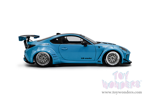 Solido - Toyota GR86 with Liberty Walk Body Kit (2024, 1/18 scale diecast model car, Baby Blue) S1813601