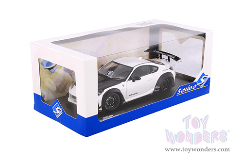 Solido - Toyota GR86 with Liberty Walk Body Kit (2024, 1/18 scale diecast model car, Pearl White) S1813602