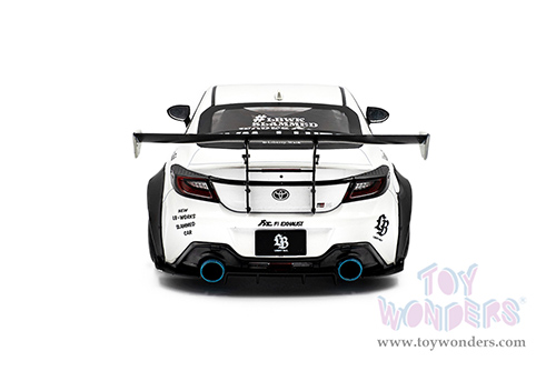 Solido - Toyota GR86 with Liberty Walk Body Kit (2024, 1/18 scale diecast model car, Pearl White) S1813602