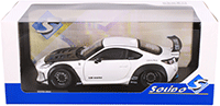 Solido - Toyota GR86 with Liberty Walk Body Kit (2024, 1/18 scale diecast model car, Pearl White) S1813602; 