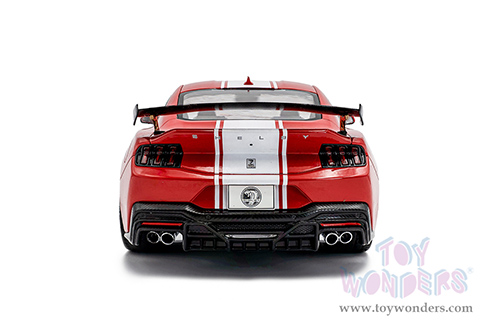 Solido - Ford Shelby Mustang Super Snake (2024, 1/18 scale diecast model car, Race Red/White Stripes) S1813801