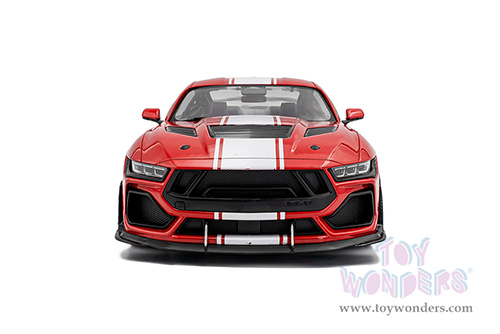 Solido - Ford Shelby Mustang Super Snake (2024, 1/18 scale diecast model car, Race Red/White Stripes) S1813801