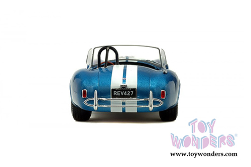 Solido - AC Cobra 427 MKII Convertible (1965, 1/18 scale diecast model car, Metallic Blue) S1850017
