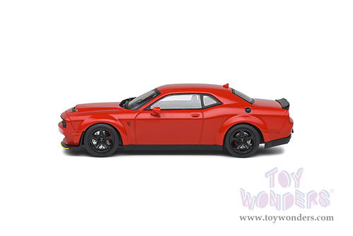 Solido - Dodge Challenger SRT Demon V8 6.2L (2018, 1/43 scale diecast model car, Thor Red) S4310301